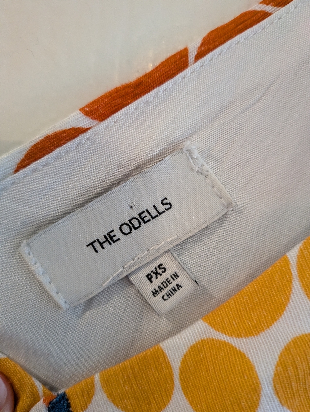 Anthropologie The Odells Dot-Printed Maxi Dress Polka Dot Maximalism Size XSP - Picture 10 of 16